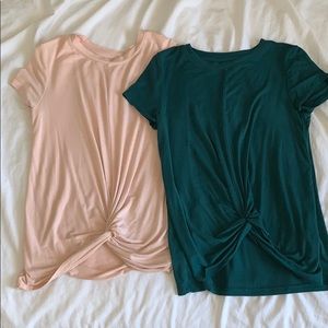 tied tops